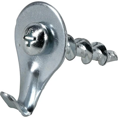 Borefast Utility Hangers, Chrome, 10-Pk.