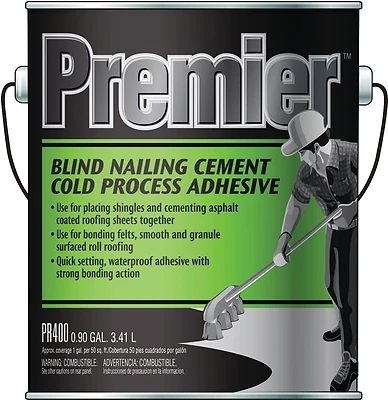 400 1 Gal. Cold Process Adhesive Lap Cement For Roofing