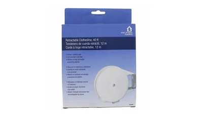 Retractable Clothesline, 40-Ft.