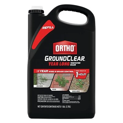 GroundClear Year Long Vegetation Killer, 1 Gallon Ready-To-Use Refill
