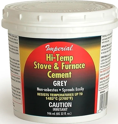 Hi-Temp Stove/Furnace Cement, 32 oz.