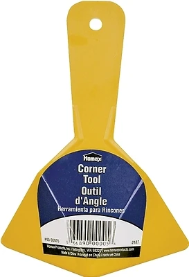 Homax 40-00005 Drywall Corner Tool, Heavy-Duty Yellow Plastic