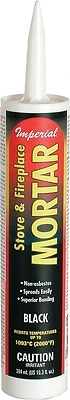 Imperial KK0306 Fireplace Stove Mortar, Black, 10.3 oz