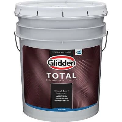 Total Exterior Paint + Primer Semi-gloss Midtone Base 5 Gallon