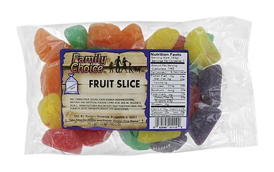 Assorted Fruit Slices Gummi Candy 11 Oz. - Model 1110