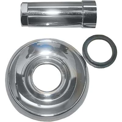 Delta Tub & Shower Tube & Flange, Chrome