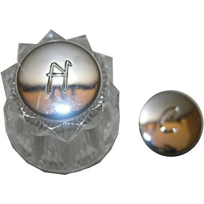 Windsor Faucet Handle, Small, Clear