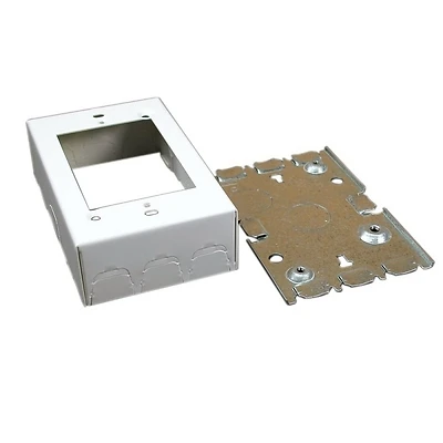 Deep Outlet Box, 1-3/8-In. Depth, White