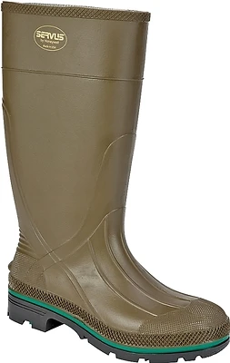 Servus Max Rubber Boots, TDT Technology, Olive, 15 In. Men's 10