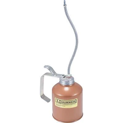 16 Oz. Pump Oiler With 8 In. Flexible Spout, Steel Construction