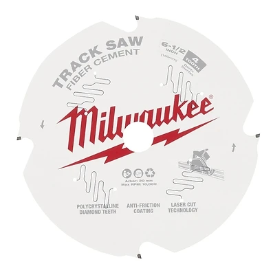 6-1/2 In. 4t Fiber Cement Track Saw Blade - Model 48-40-0670