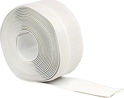 M-D 65770 Vinyl Wall Base, 2-1/2 In. x 20 Ft., White