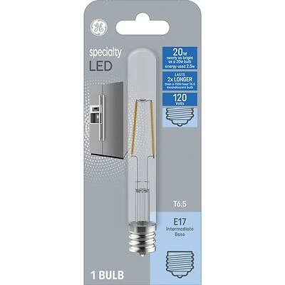 GE LED Specialty Bulb, Clear, Intermediate Base, 2.5W