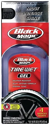 Titanium 16 Oz. Pourable Tire Wet Gel Tire Shine - Weather Resistant