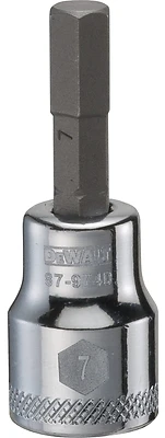DeWalt DWMT87974OSP Hex Bit Socket, 3/8 In. Drive, 7mm