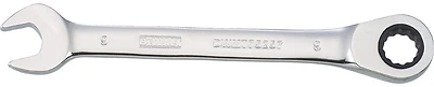 DeWalt DWMT75257OSP Metric Ratcheting Combination Wrench, 9mm, Long-Panel