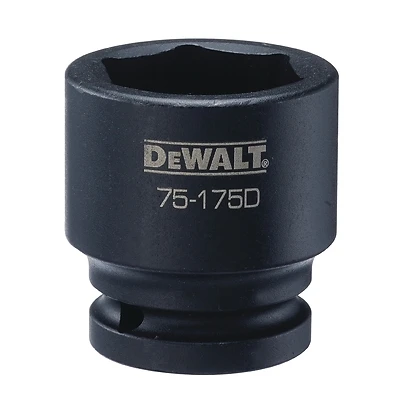 Metric Impact Socket, 6-Point, 3/4 In. Drive, 36mm