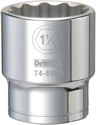 Socket, 12-Point, 3/4 In. Drive, 1-1/2 In.