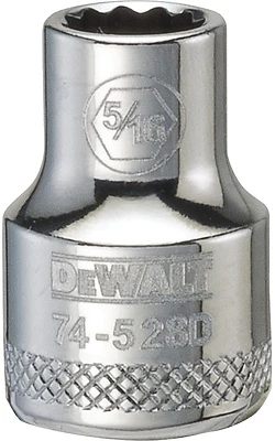 DeWalt DWMT74528OSP Socket, 12-Point, 5/16 In., 3/8 In. Drive
