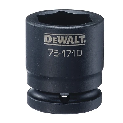 Metric Impact Socket, 6-Point, 3/4 In. Drive, 30mm