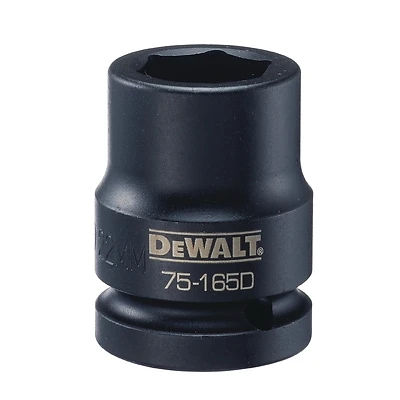 Metric Impact Socket, 6-Point, 3/4 In. Drive, 22mm