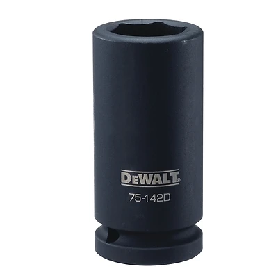 Metric Deep Impact Socket, 6-Point, 3/4 In. Drive, 25mm