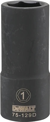 SAE Deep Impact Socket, 6-Point, 3/4 In. Drive, 1 In.