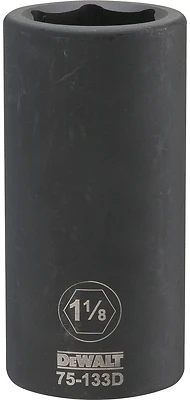 SAE Deep Impact Socket, 6-Point, 3/4 In. Drive, 1-1/8 In.