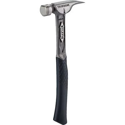 Trimbone 10 Oz. Titanium Framing Hammer With Smooth Face And Curved Handle