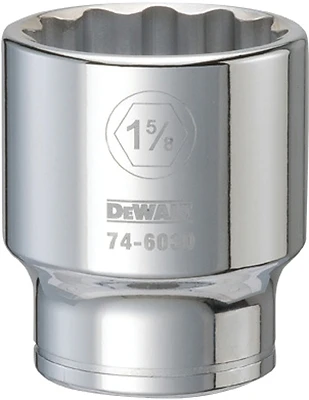 Socket, 12-Point, 3/4 In. Drive, 1-5/8 In.