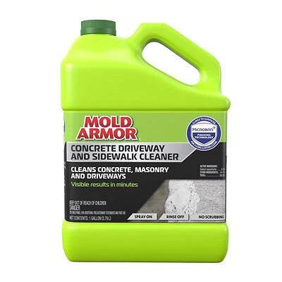 Mold Armor FG504M Concrete Driveway & Sidewalk Cleaner, 1 Gallon
