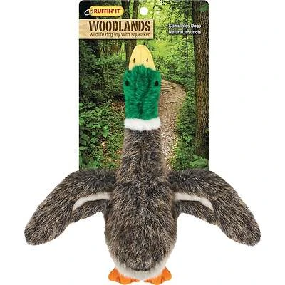 Dog Toy, Plush Mallard Duck, Small
