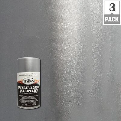 One-Coat Lacquer Craft Spray Paint, Diamond Gloss, 3-oz.
