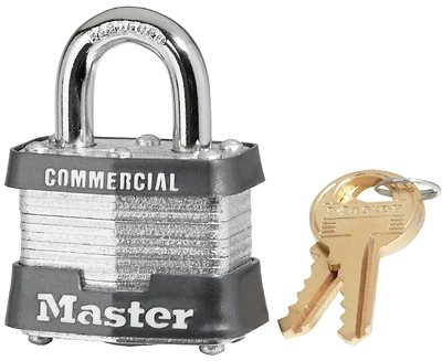 1-1/2 In. Laminated Keyed Padlock
