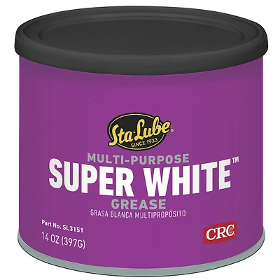 White Lithium Grease 14 Oz Can - Multi-purpose Lubricant