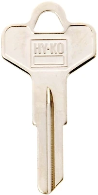 Hy-Ko 11010DE4 Key Blank, Brass Nickel, Dexter Locks