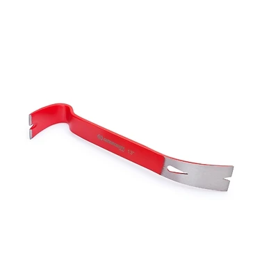 15 In. Flat Pry Bar/nail Puller Fb15-06, Steel, Red, 1 Pk
