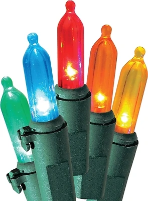 V40841-49 100 Count Mini Led Light Set, 120v, 4.8w, Multi-colored