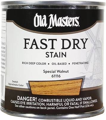 Fast Dry Wood Stain 61116 In Special Walnut - Interior Oil-based Finish