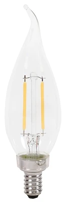 Led B10 Clear Daylight 2.5 Watt Decorative Chandelier Light Bulb