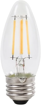 Led B10 Clear Soft White Decorative Chandelier Light Bulb 4 Watts