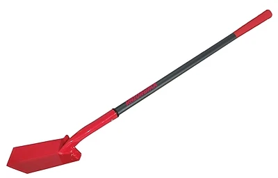 Razor-back 47035 Trenching Shovel, 5 In V-shaped Steel Blade, 43 In Fiberglass Handle