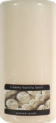 Juicy Black Cherry Scented Pillar Candle - 6 Inch Round