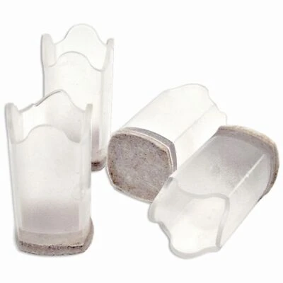 101981 0.375-1 in. Adjustable Leg Tip - Pack of 4