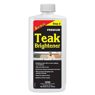 Brightener for Teak & Other Fine Wood, 16 oz.
