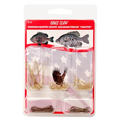 80-Pc. Aberdeen, Panfish & Crappie Fish Hook Assortment