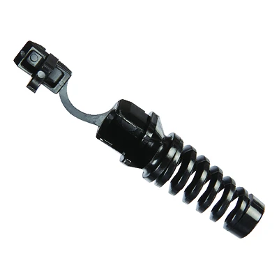 2.11 In. L Nylon Cord Protector 2 Pk, Strain Relief For Round Cables, Model 61420