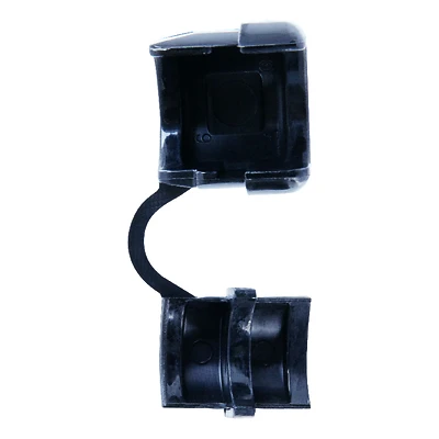 Jandorf 61416 Nylon Cord Protector, Black, 0.81 In.