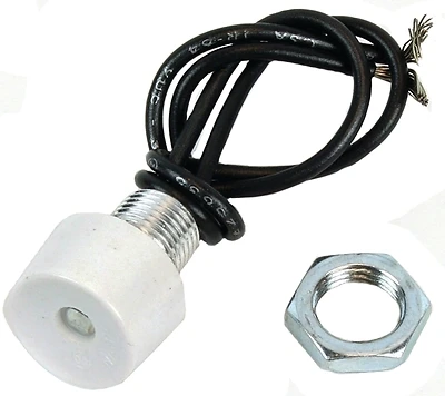 Jandorf 61217 Single Circuit Rotary Switch, 1A, 125V, SPST, White