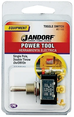 20a Single Pole Toggle Power Tool Switch Spdt On/off/on 1 Pk Model 61166